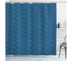 Amphibian Animal Art Shower Curtain