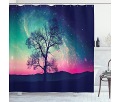 Aurora Borealis Shower Curtain