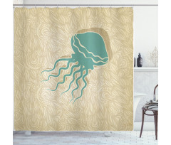 Beach Summer Ocean Shower Curtain