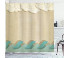 Grunge Old Shower Curtain