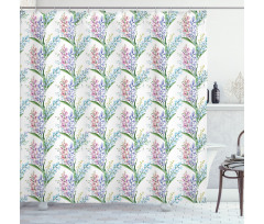 Hyacinth Flower Shower Curtain