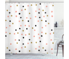 Doodled Hand Drawn Shower Curtain