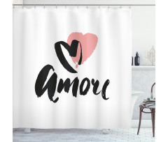 Love in Bold Strokes Shower Curtain