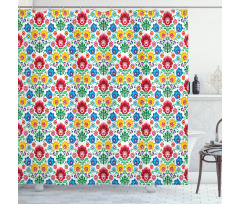 Flourish Kaszuby Shower Curtain