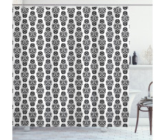 European Floral Shower Curtain