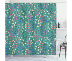 Ornate Nature Design Shower Curtain