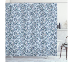 Flowers in Blossom Shower Curtain