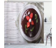 Photo of Chocolate Cake Shower Curtain