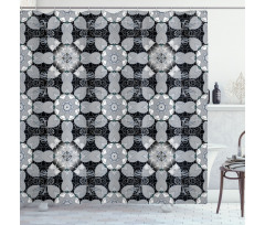 Dark Toned Culture Shower Curtain