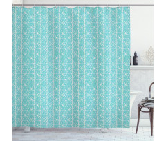 Triangular Rectangles Art Shower Curtain