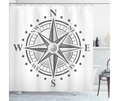 Vintage Discovery Shower Curtain