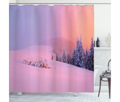 Winter Scenery Shower Curtain