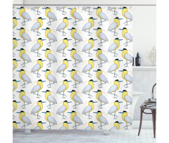 Exotic Bird Shower Curtain