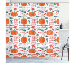 Thanksgiving Shower Curtain