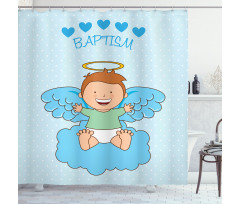 Family Love Life Joyful Shower Curtain