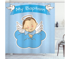 My Sign Baby Shower Curtain