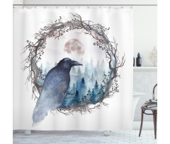 Fine Art Winter Nature Shower Curtain