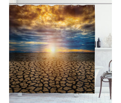 Environment Disaster Shower Curtain