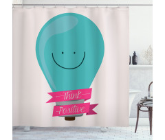 Smiling Item Shower Curtain