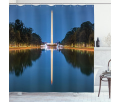 Washington Monument Photo Shower Curtain