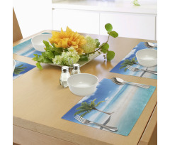 Idyllic Scenery Sunbeam Place Mats