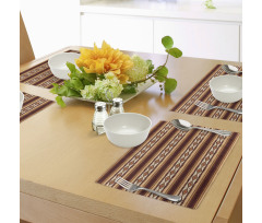 Old American Motif Place Mats