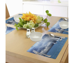 Sailing After Storm Clouds Place Mats