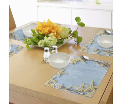 Maritime Beach Shell Place Mats