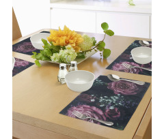 Dreamy Romantic Flower Place Mats