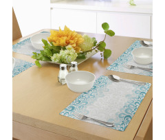 Floral Classic Design Place Mats