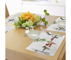 Hummingbird Nectar Sip Place Mats