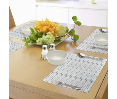 Arrow Pattern Horizontal Place Mats