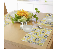 Sun Flower Nature Art Place Mats