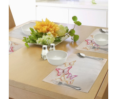 Paper Cut Image Place Mats