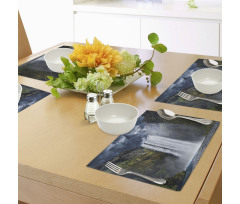 America Cliffs Scene Place Mats