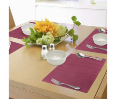 Flower-Like Dainty Curves Place Mats