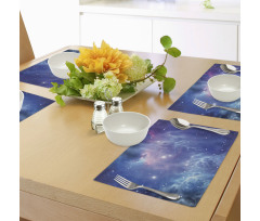 Star Clusters in Space Place Mats