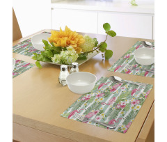 Exotic Hawaiian Leaf Place Mats