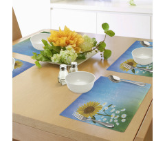 Sunflowers Chamomiles Place Mats