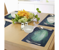 Spooky Valley in Woods Place Mats