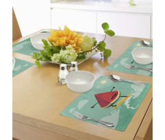 Watermelon on the Waves Place Mats