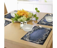 Gothic Iron Ornament Place Mats