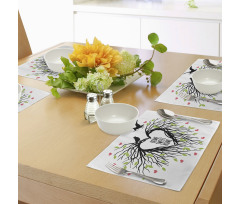 Romantic Bird Place Mats