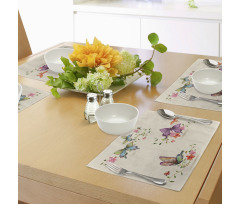 Wings Moth Transformation Place Mats