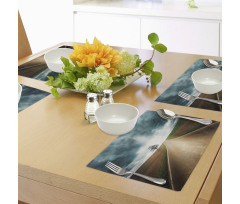 Roads Travel Clouds Place Mats