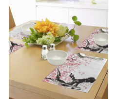 Cherry Blossom Tree Place Mats