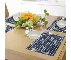 Sailor Knots Marine Place Mats