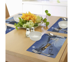 Rustic Wood Cottage Place Mats