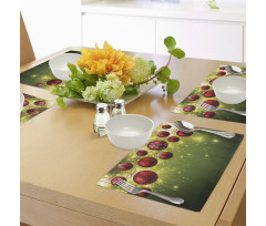 New Year Design Party Place Mats