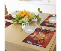 Noel New Years Theme Place Mats